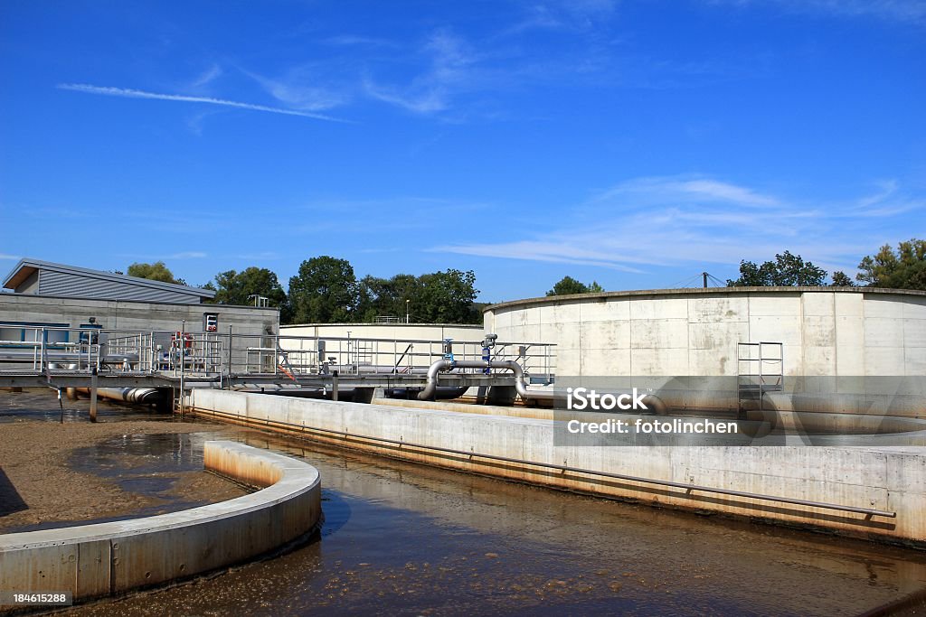 Abwasser-Behandlung - Lizenzfrei Abwasser Stock-Foto