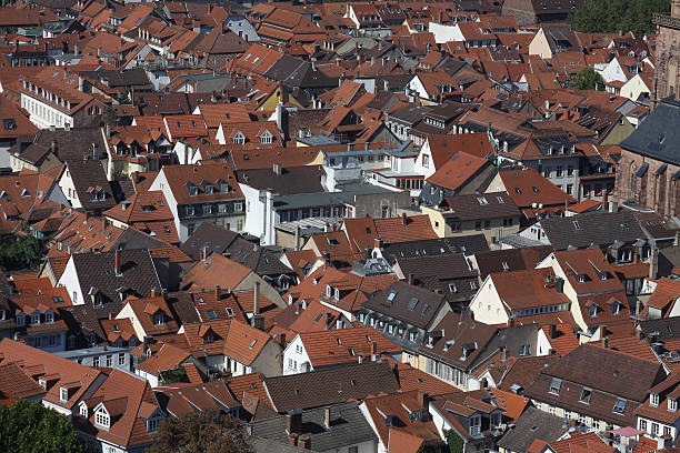 istock Abstract View Of Homes In Heidelberg Germany 184615636