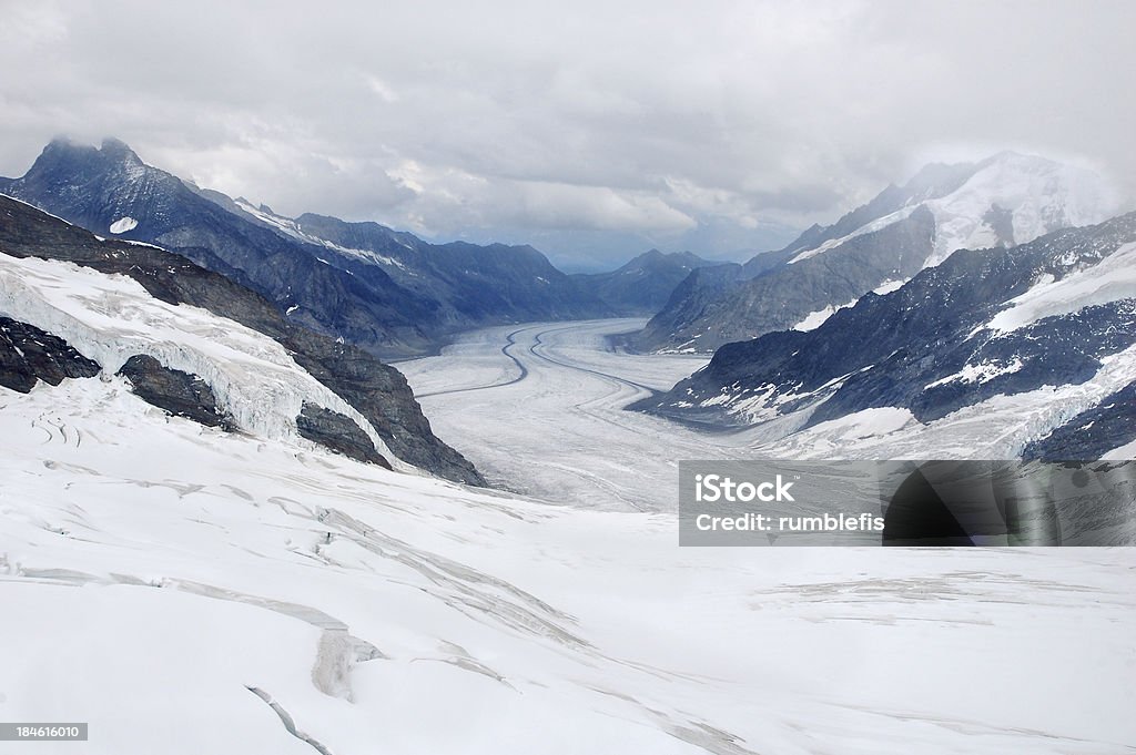 Glacier d'Aletsch - Photo de Alpes suisses libre de droits