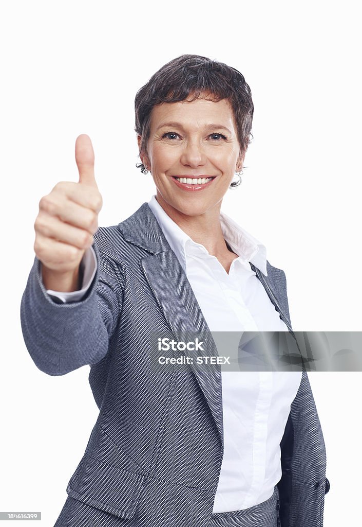 Weibliche executive Wir wünschen Ihnen viel Glück - Lizenzfrei Abmachung Stock-Foto