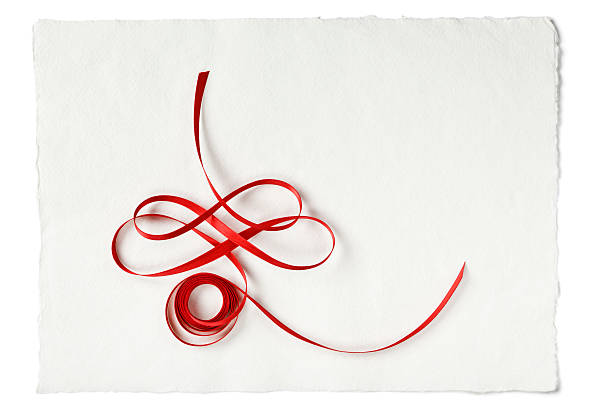 Christmas Bow and ribbon on white background and have clipping paths to easy design in your work.