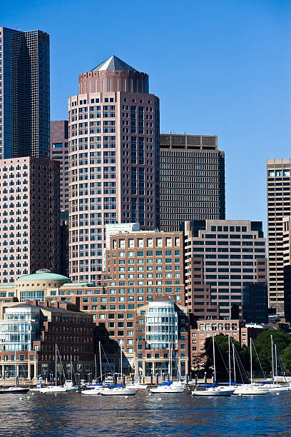 istock Sailboats in Boston Harbor 184617060