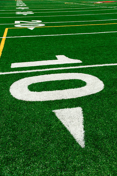 istock yard lines on a football field 184617463