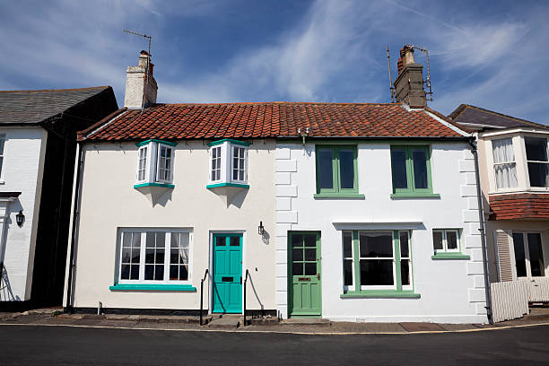 istock English Seaside cottages (XXXL) 184617831