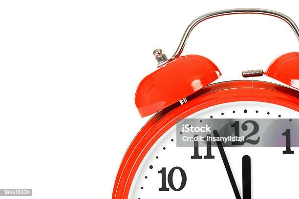 Clock Stock Photo - Download Image Now - Red, Clock, Alarm Clock