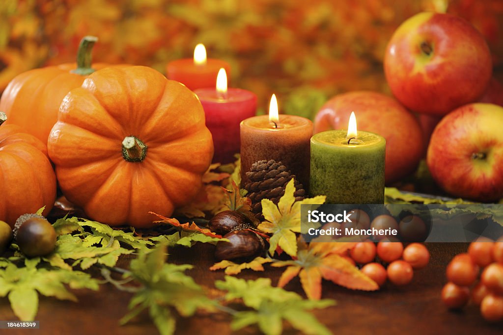 Autumn decoration Autumn decoration  - selective focus - XXXL Image Apple - Fruit Stock Photo