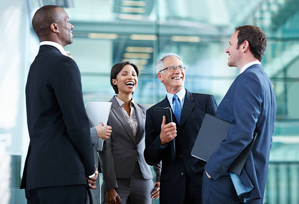 istock Happy business people 184620259