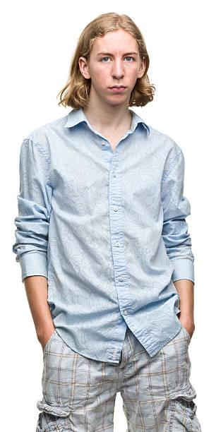 istock Serious Young Man With Hands in Pockets 184620686