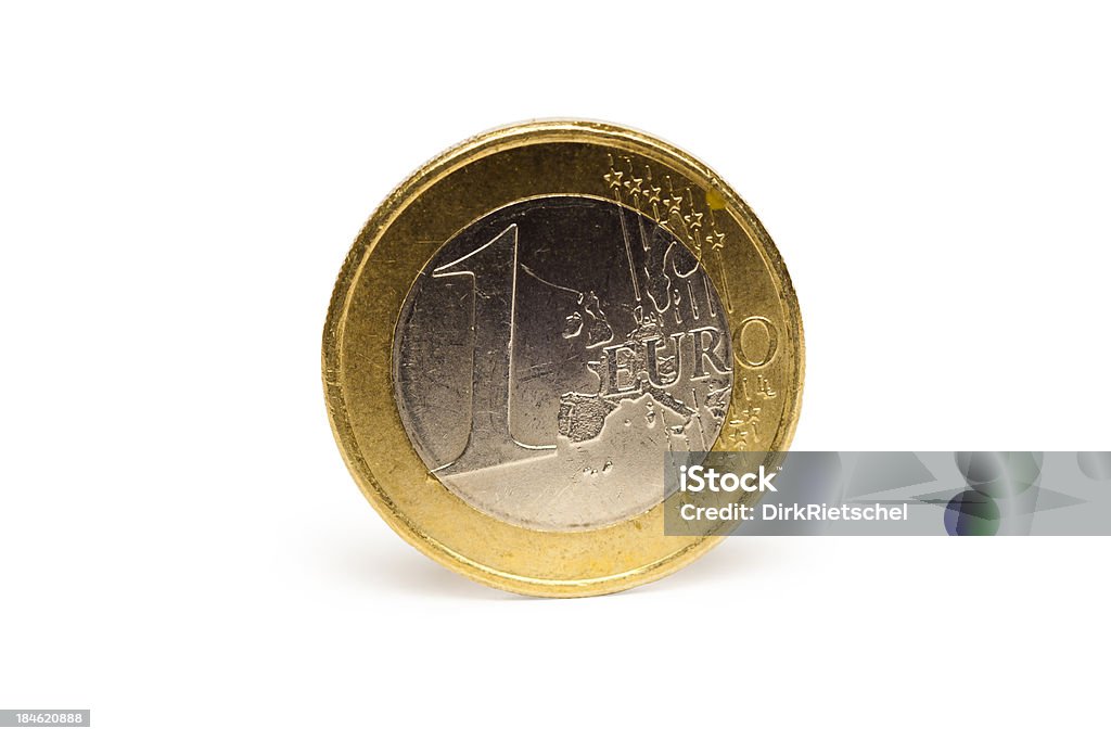 Moeda Euro. - Foto de stock de Conceito royalty-free