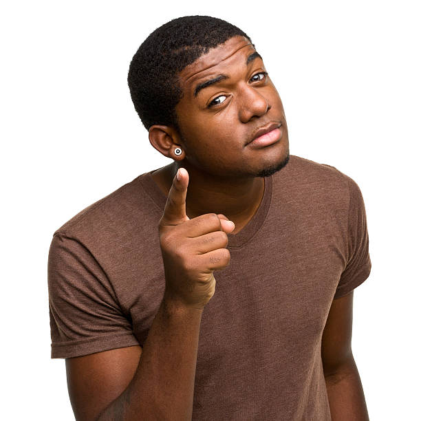 istock Young Man Shakes Finger at Camera 184621140