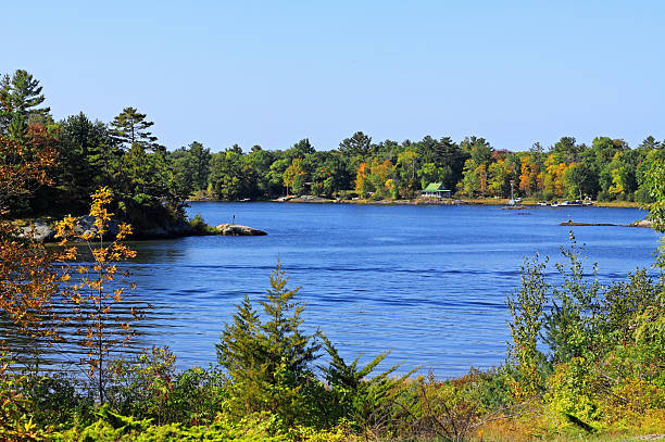 istock Peaceful Canadian Lakeside Cottage 184621378