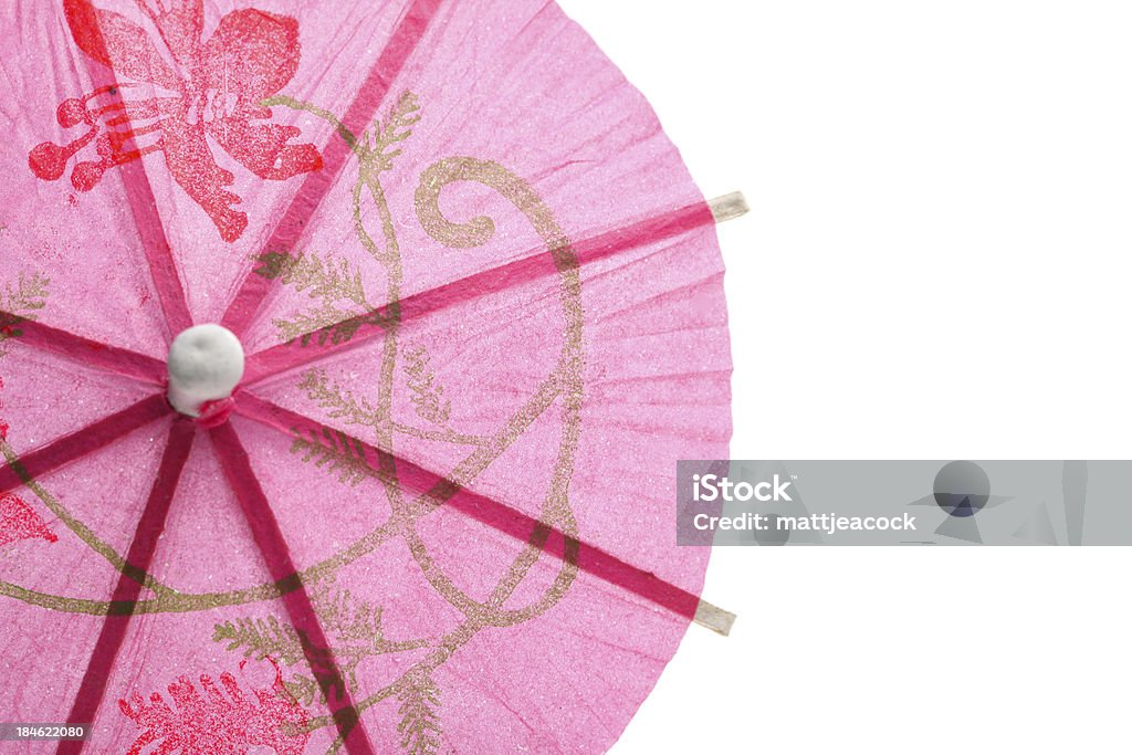 Coquetel de guarda-chuva - Foto de stock de Branco royalty-free