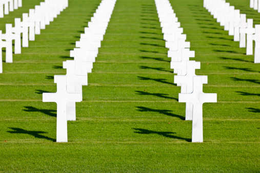 The American military cemetery Henri-Chapelle near Aubel in Belgium.