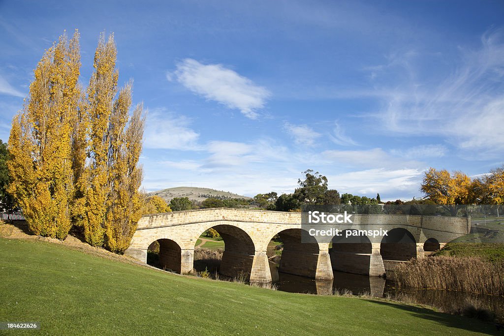 Ponte Richmond Tasmania - Foto stock royalty-free di Tasmania