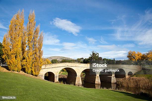 Ponte Richmond Tasmania - Fotografie stock e altre immagini di Tasmania - Tasmania, Hobart, Australia