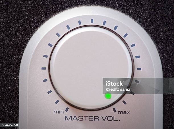 Pump Up The Volume Stock Photo - Download Image Now - Volume Knob, Arts Culture and Entertainment, Black Color