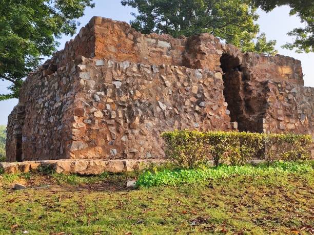 istock An ancient door of bricks 1846233546
