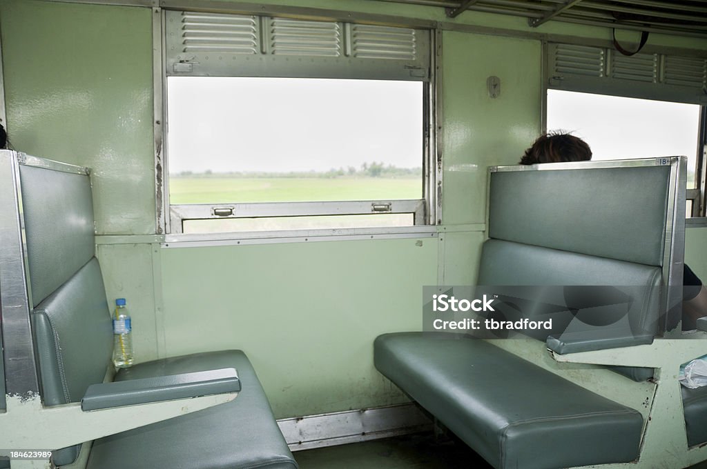 Second Class Second Class Train Cabin In Thailand Stock Photo - Download Image Now ...