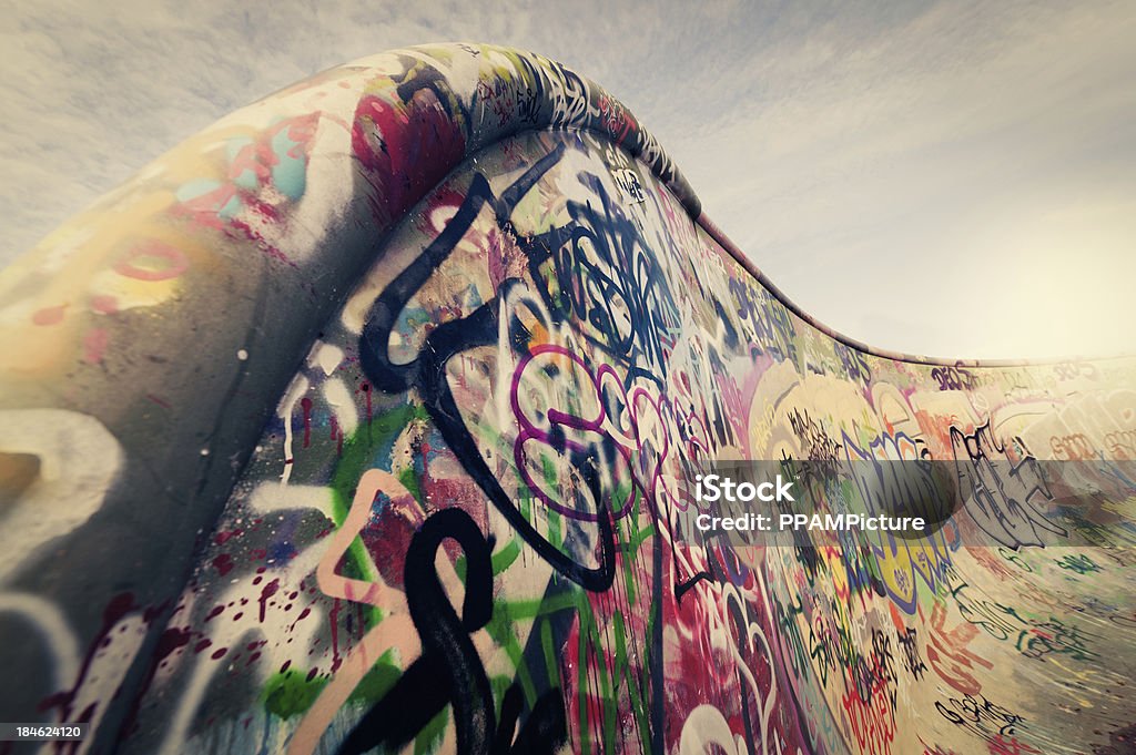 La rampa - Foto stock royalty-free di Graffiti