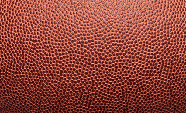 Pigskin texture from an American football. Great background for type and images.