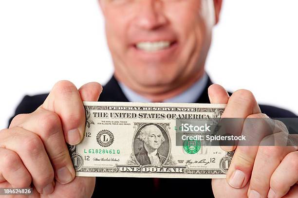 Buinessman Mit Dollarschein Stockfoto und mehr Bilder von Reichtum - Reichtum, Yuppie, 1-Dollar-Schein