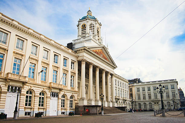 istock Church of Saint Jacques-sur-Coudenberg, Brussels, Belgium 184625065