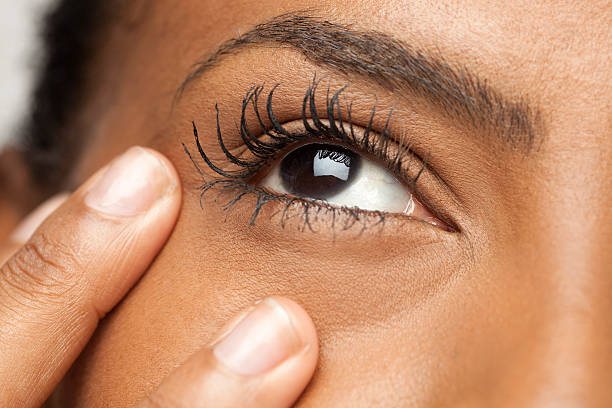 istock Woman brown eye . 184625254