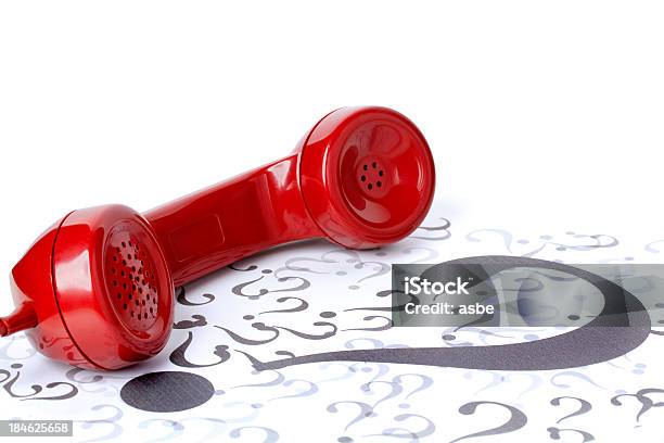 Unknown Numbers Stock Photo - Download Image Now - Telephone, Question Mark, Mystery