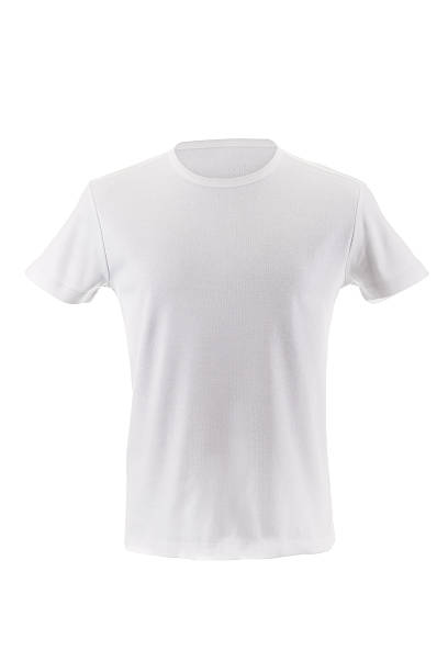 istock t-shirt isolated on white with clipping path 184625758