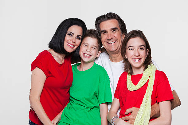 istock Christmas Family Portrait 184625977