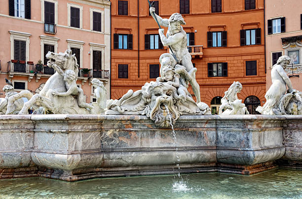 istock Fountain of Neptune, Rome 184626594