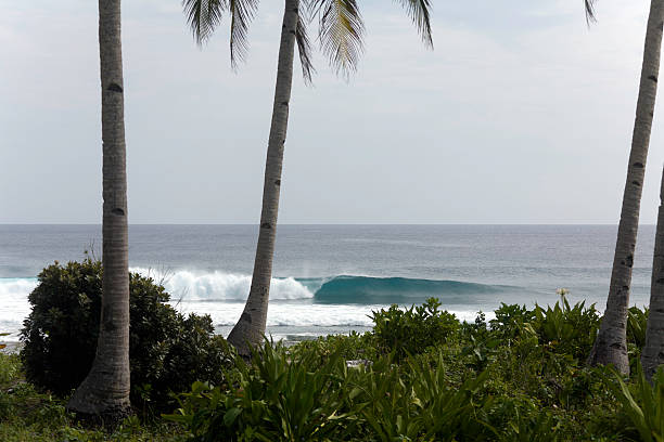 istock Philippines, Samar, Calicoan Island, ocean waves. 184627416