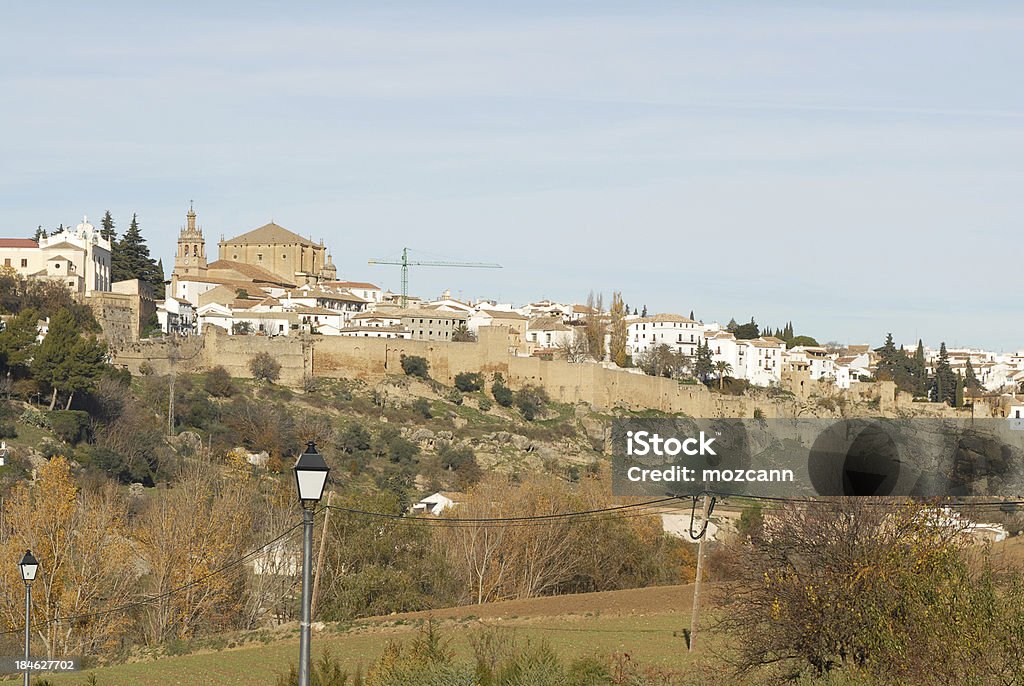 Ronda cidade parede - Royalty-free Aldeia Foto de stock