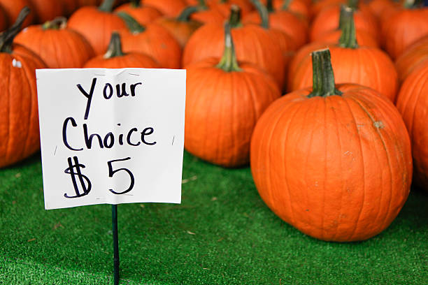 istock Pumpkins For Sale 184627751