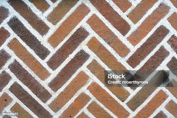 Herringbonebrick Stockfoto und mehr Bilder von Architektonisches Detail - Architektonisches Detail, Architektur, Baumaterial