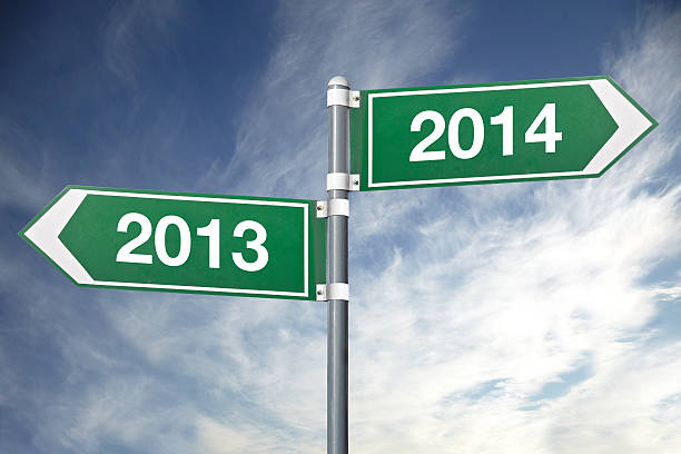 istock New year road sign 184633117