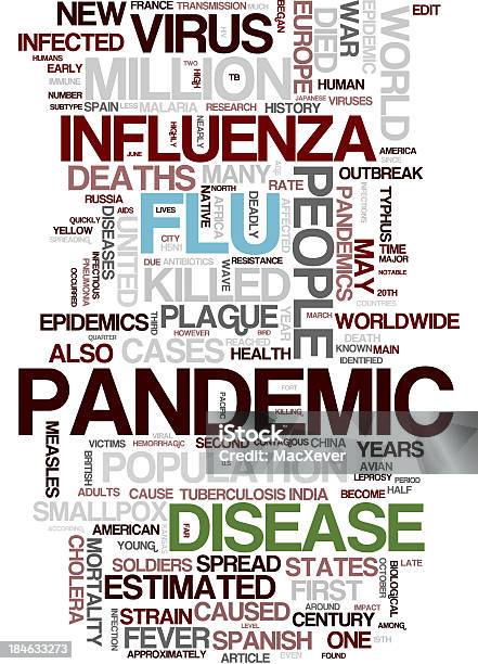 유행성 독감 H1n1 단어 클라우드 0명에 대한 스톡 사진 및 기타 이미지 - 0명, 감기와 독감, 건강관리와 의술