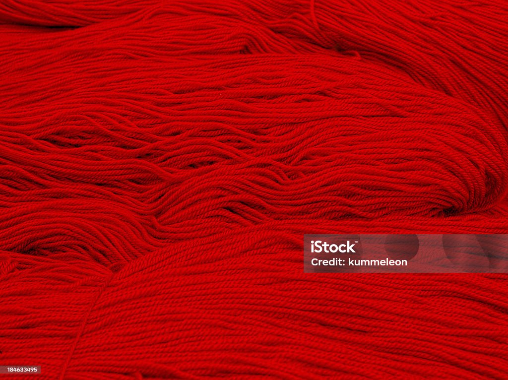 Vermelho de Lã - Royalty-free Abstrato Foto de stock