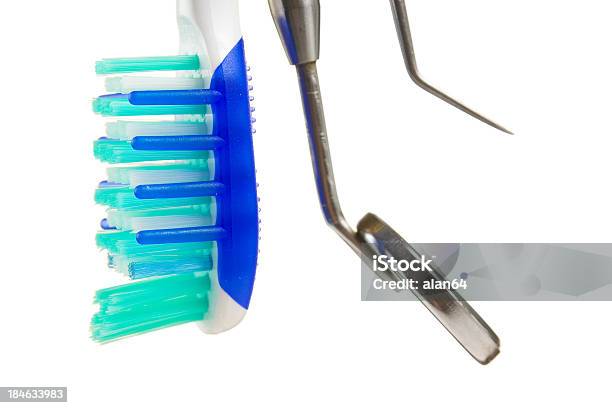 Зубная Щетка И Зубная Инструменты — стоковые фотографии и другие картинки Гигиена - Гигиена, Горизонтальный, Зубная щётка