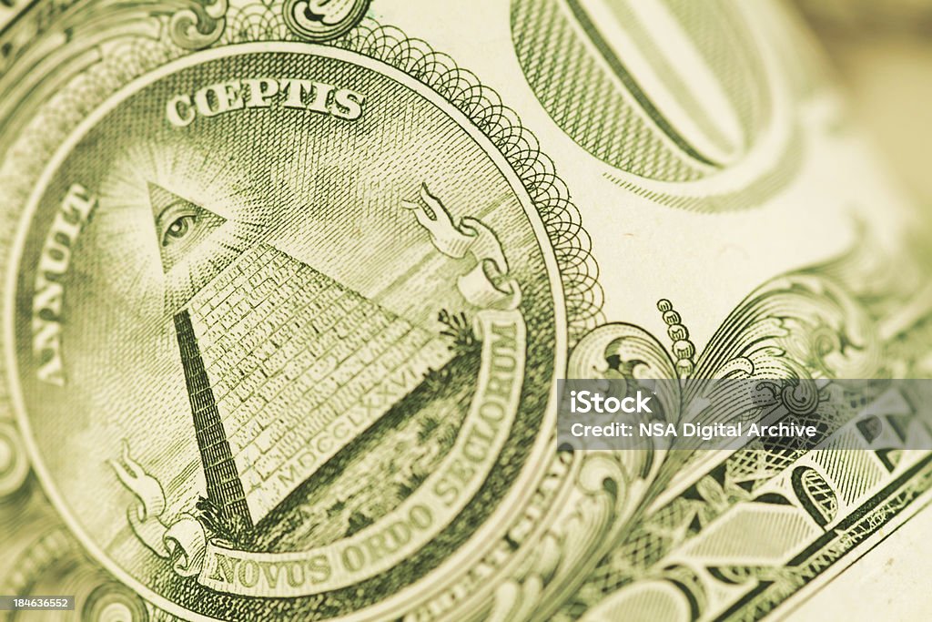 Plano aproximado de Um Dólar Canadense (imagens de alta resolução - Royalty-free Abundância Foto de stock