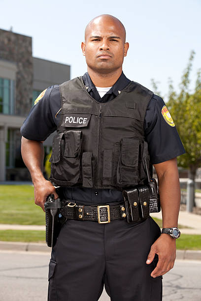 istock African American Police Officer 184636692