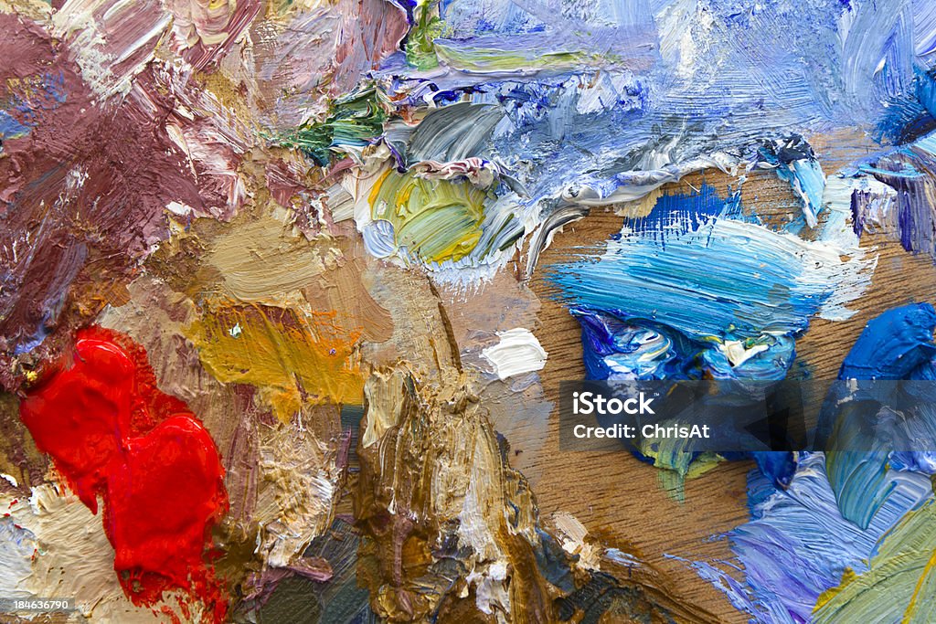 Artistas textura de - Royalty-free Abstrato Foto de stock