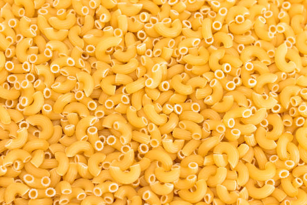 istock Uncooked Chifferi Rigati Pasta Background 1846369365