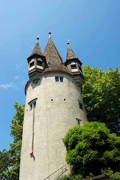 istock Historic tower in Lindau, Germany 184637230