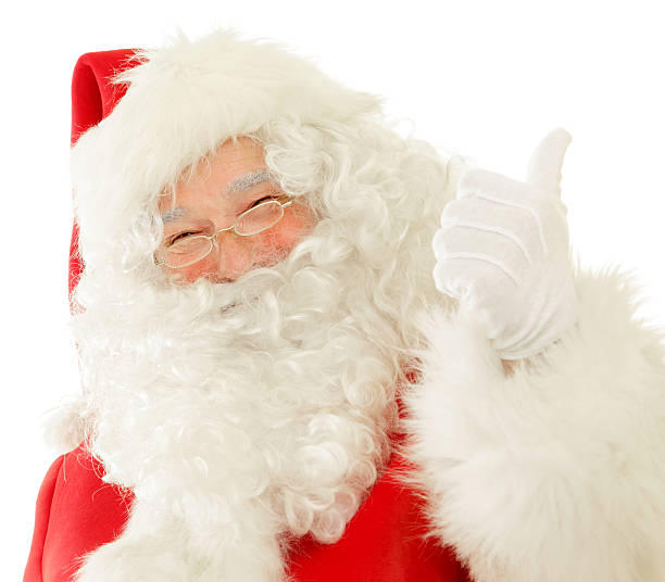 istock Santa Claus, Thumbs-up 184637439