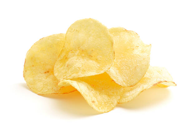 chips de pommes de terre - chips photos et images de collection