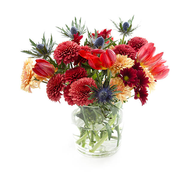 秋何の花瓶 - bouquet flower autumn vase ストックフォトと画像