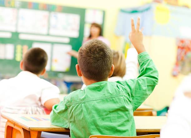 istock Children In The Classroom 184637878