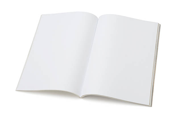 istock Blank page of magazine 184638053