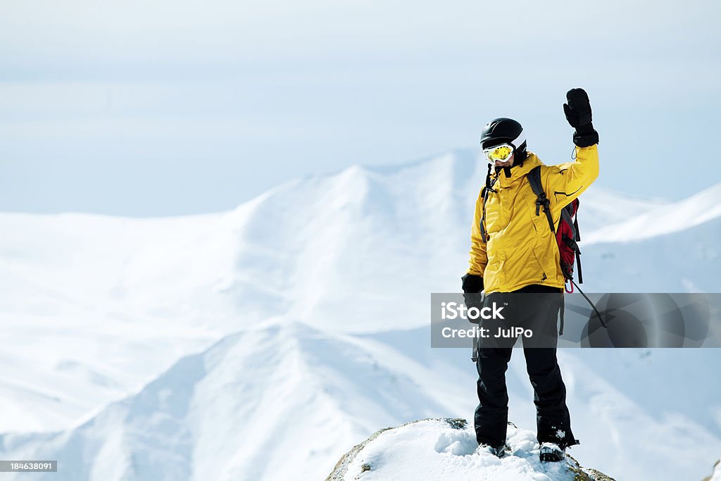 A fora de ir - Royalty-free Snowboard Foto de stock